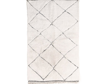 Zuiver wollen Marokkaans Berber-tapijt 149 x 250 cm