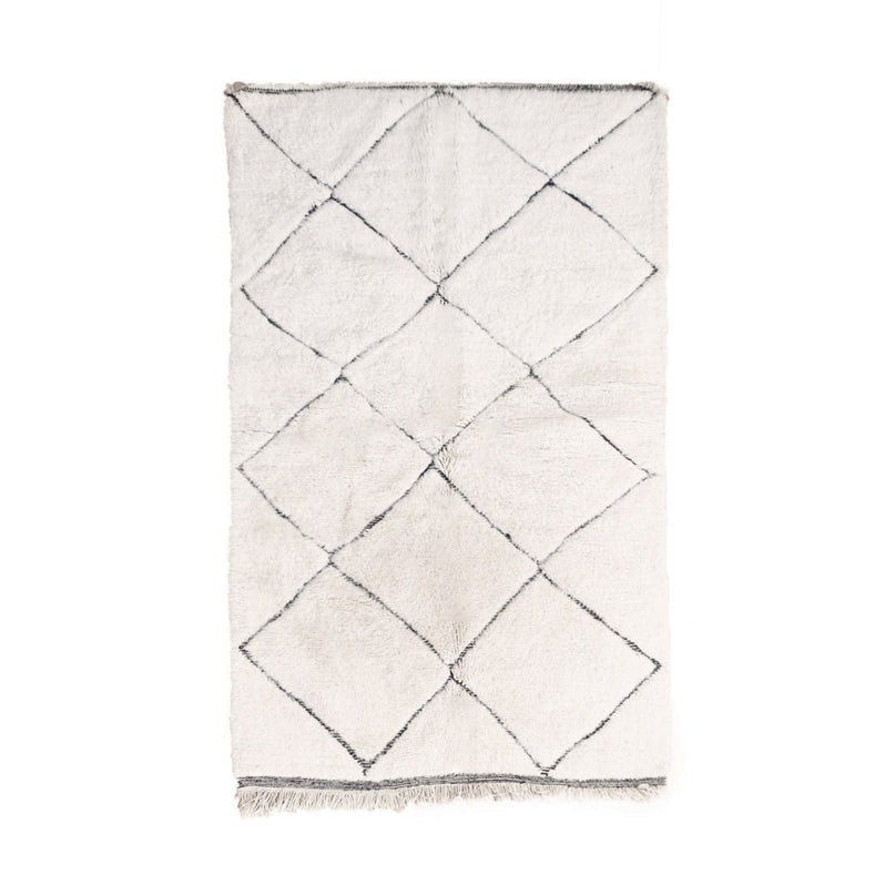 Zuiver wollen Marokkaans Berber-tapijt 149 x 250 cm