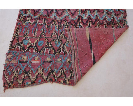 Zuiver wollen Marokkaans Kelim Berber tapijt 144 x 240 cm