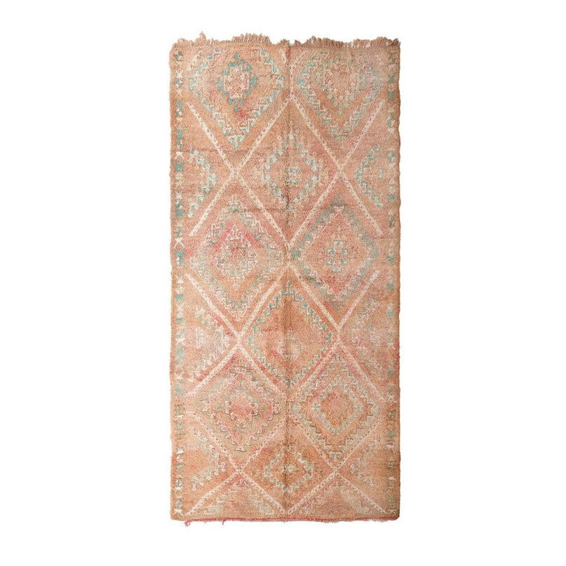 Zuiver wollen Marokkaans Berber-tapijt 174 x 338 cm