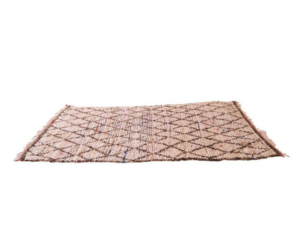 Zuiver wollen Marokkaans Berber-tapijt 103 x 230 cm