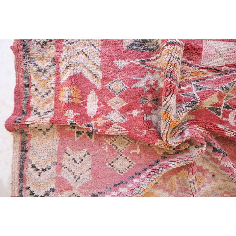 Marokkaans Berber-tapijt van vintage wol 183 x 286 cm