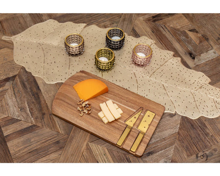 90x34cm Golden Sheet Table Runner