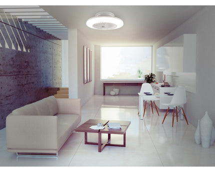 LED plafondlamp met ventilator "Adoranto" d: 55cm