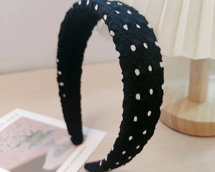 Elegante Polka Dot-hoofdband