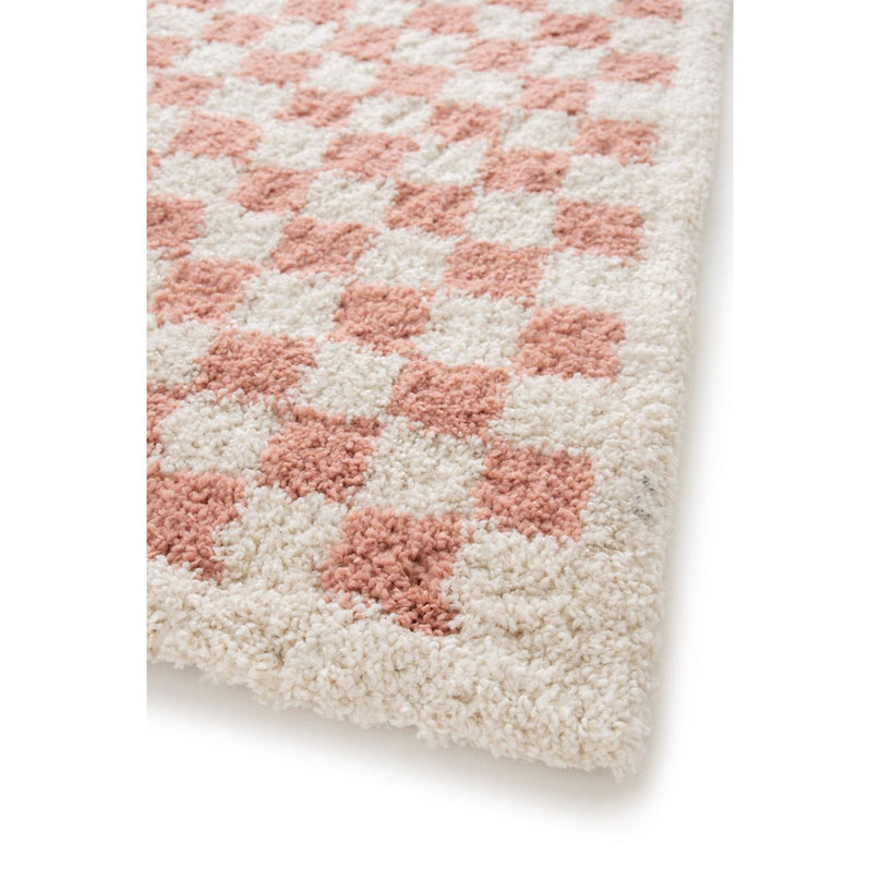 Tapis à poil haut doux en comfortabele CHECKERS