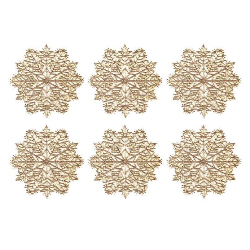 Golden Flock Glass - veel van 6