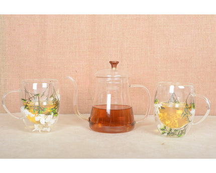 650 ml glazen theepot