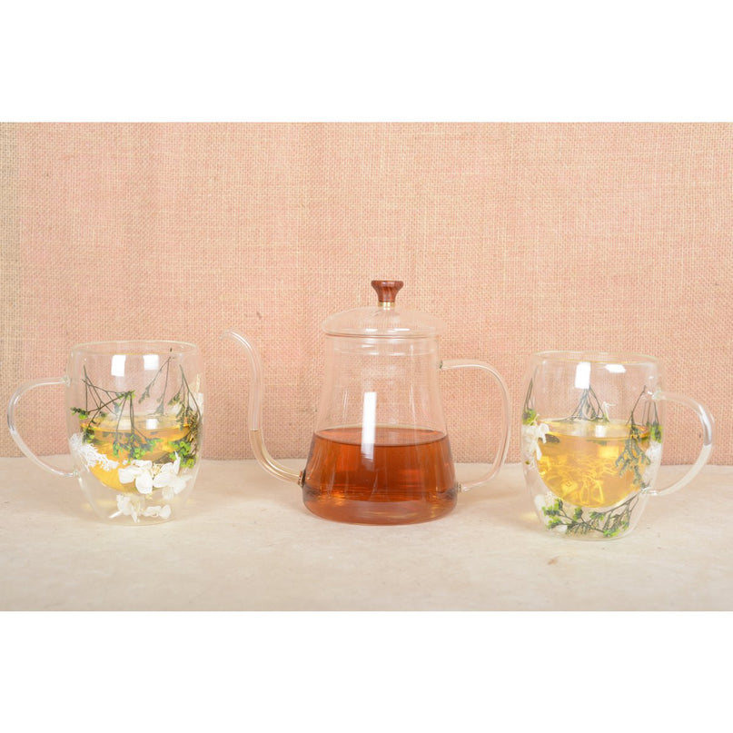 650 ml glazen theepot