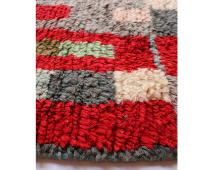 Zuiver wollen Marokkaans Berber halkleed 76 x 408 cm