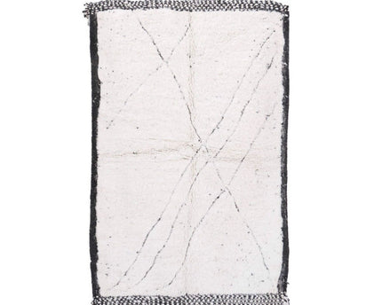 Zuiver wollen Marokkaans Berber-tapijt 159 x 239 cm