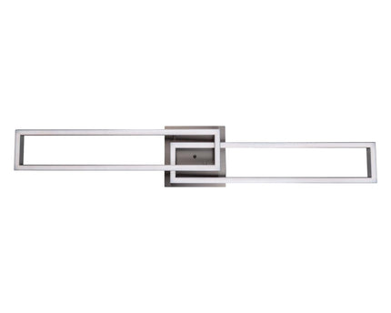 LED CCT-plafondlamp + RGB-backlight "Bantry" met veel functies, 115 cm lang, inclusief afstandsbediening