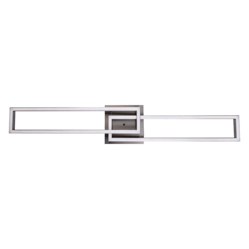 LED CCT-plafondlamp + RGB-backlight "Bantry" met veel functies, 115 cm lang, inclusief afstandsbediening