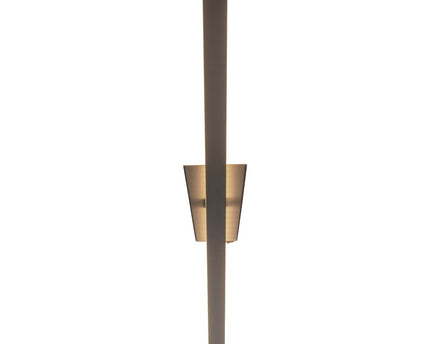 LED -wandlamp "Trevor" Nikkel mat