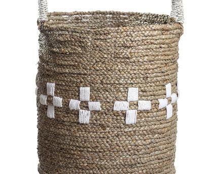 Wasmand LAWANG | Plantenmand | Opbergmand van zeegras (3 maten)
