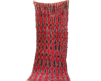 Zuiver wollen Marokkaans Berberkleed 86 x 241 cm
