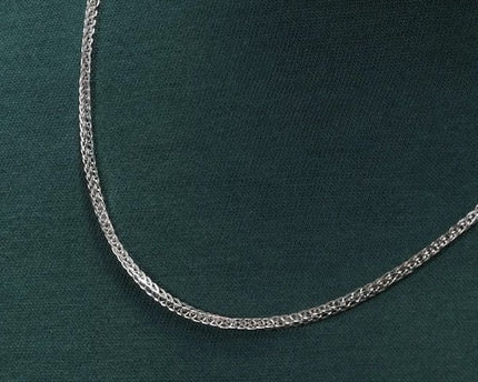 Unisex vossenstaartketting - 2,5 mm breed