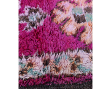 Zuiver wollen Marokkaans Berber-tapijt 202 x 424 cm