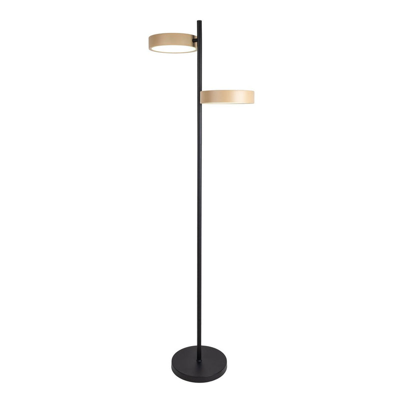 LED -vloerlamp "Tessa" amandel
