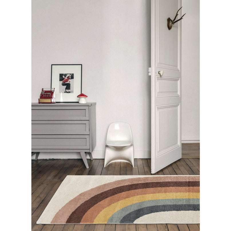 Dik en comfortabel kindervloerkleed COLORS