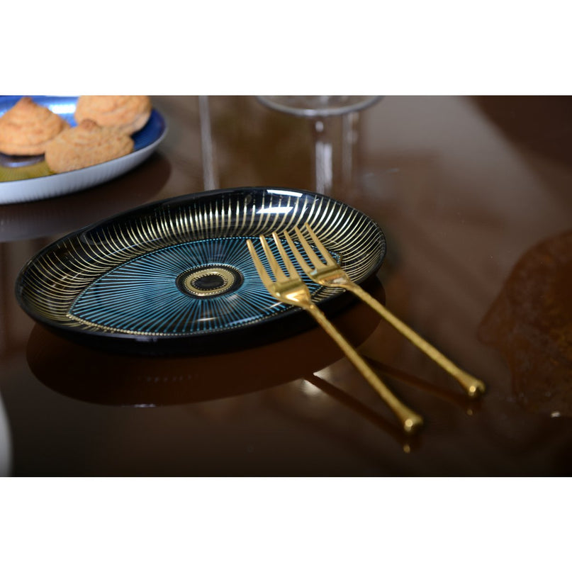 Lichte oog ovale beker