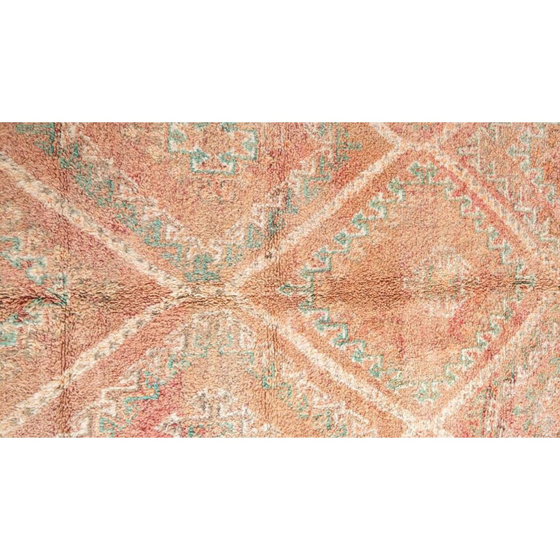 Zuiver wollen Marokkaans Berber-tapijt 174 x 338 cm