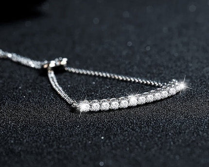 Chique Moissanite Stone Smile armband