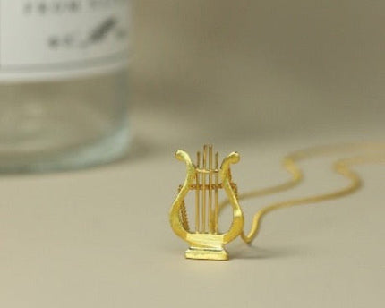 Egeïsche Zee - Minimalistische Griekse harpketting