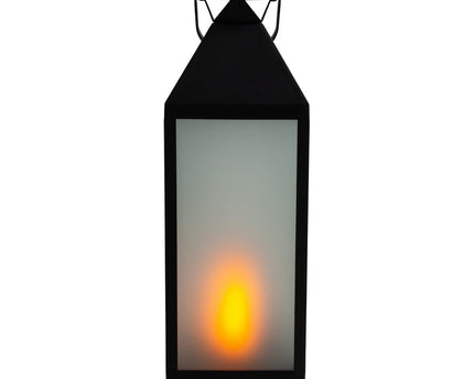 LED Decol Light "Doris" gemaakt van plastic en glas in zwart, geïntegreerde LED, voor binnen