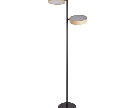 LED -vloerlamp "Tessa" amandel