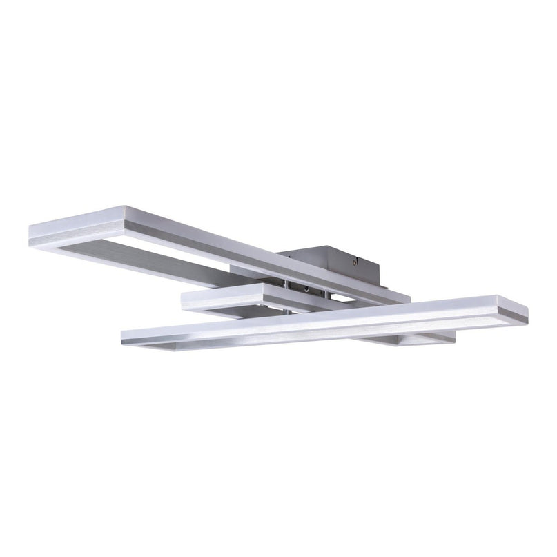 LED CCT-plafondlamp + RGB-backlight "Bantry" met veel functies, 95 cm lang, inclusief afstandsbediening