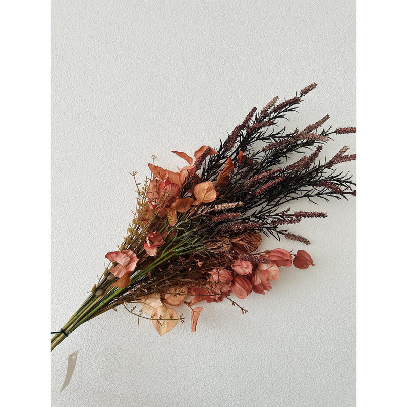 kunstbloem  Lengte 78cm  1pcs herfstkleuren