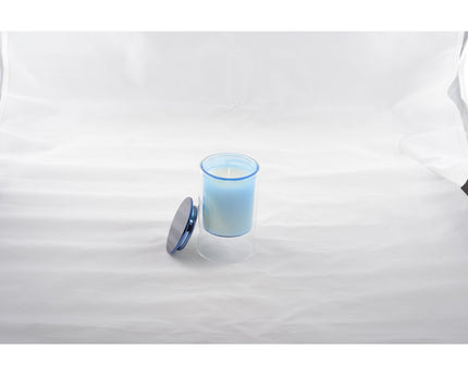 Kaarsenblauw cederhout parfum 7x11.3 cm