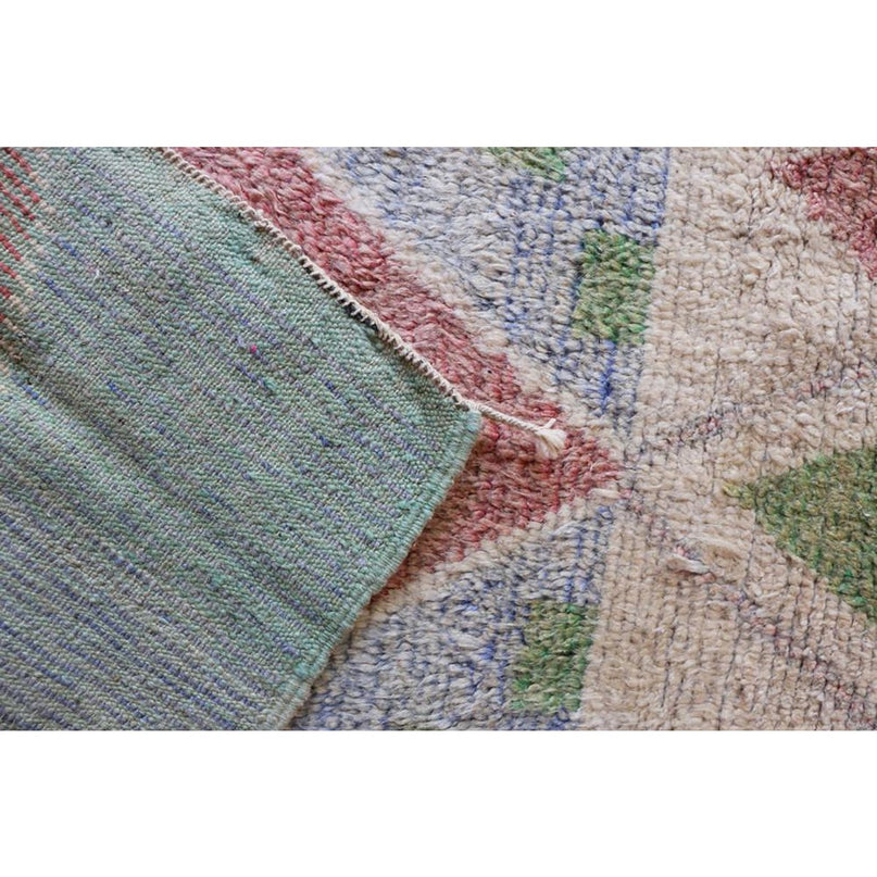 Kleurrijk Berber Boujaad halkleed 89 x 492 cm