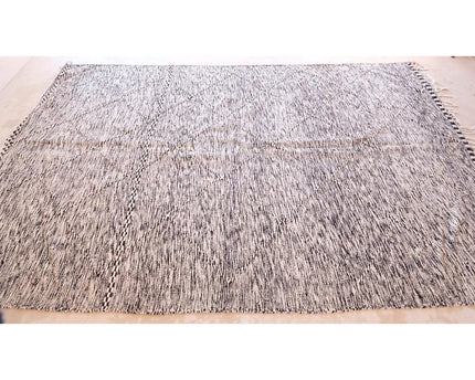 Zuiver wollen Marokkaans Kelim Berber tapijt 206 x 338 cm