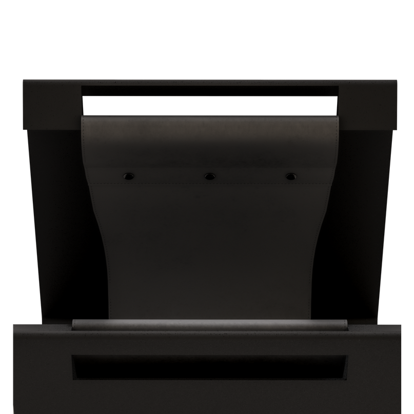 Gorillz Stash - Leer - Tijdschriftenhouder - Zwart