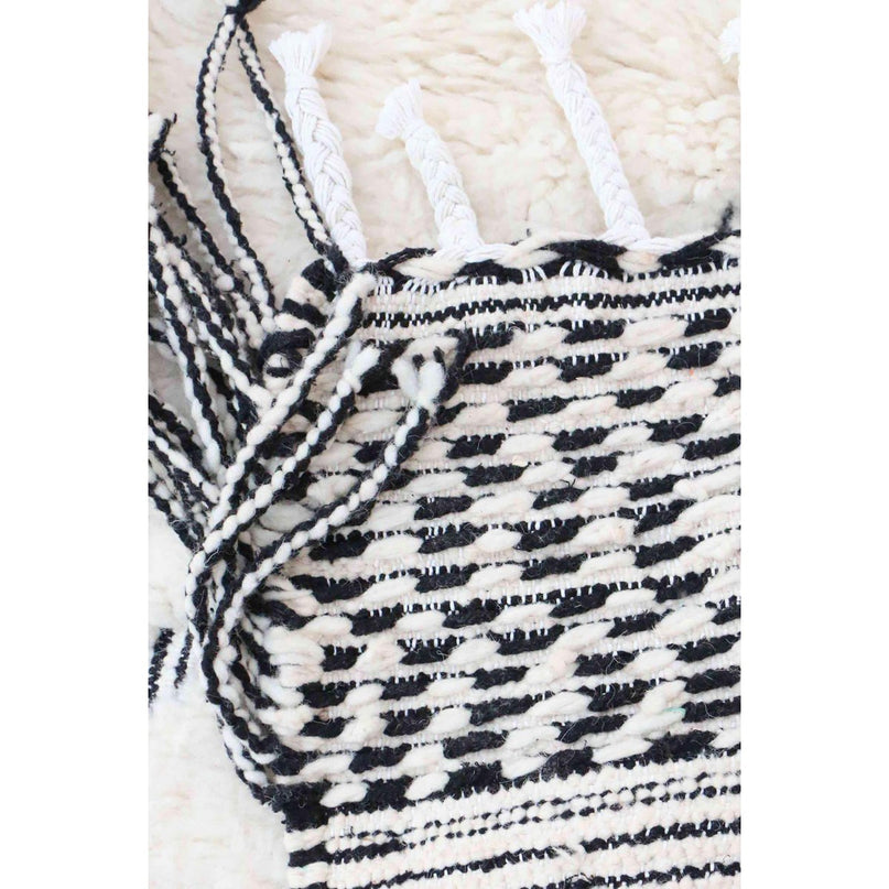 Zuiver wollen Marokkaans Berber-tapijt 136 x 213 cm
