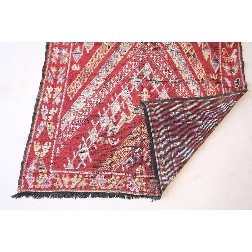 Marokkaans Berber-tapijt van vintage wol 175 x 180 cm