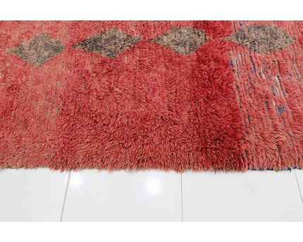 Zuiver wollen Marokkaans Berberkleed 110 x 237 cm