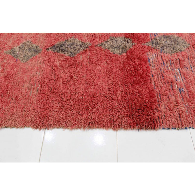 Zuiver wollen Marokkaans Berberkleed 110 x 237 cm