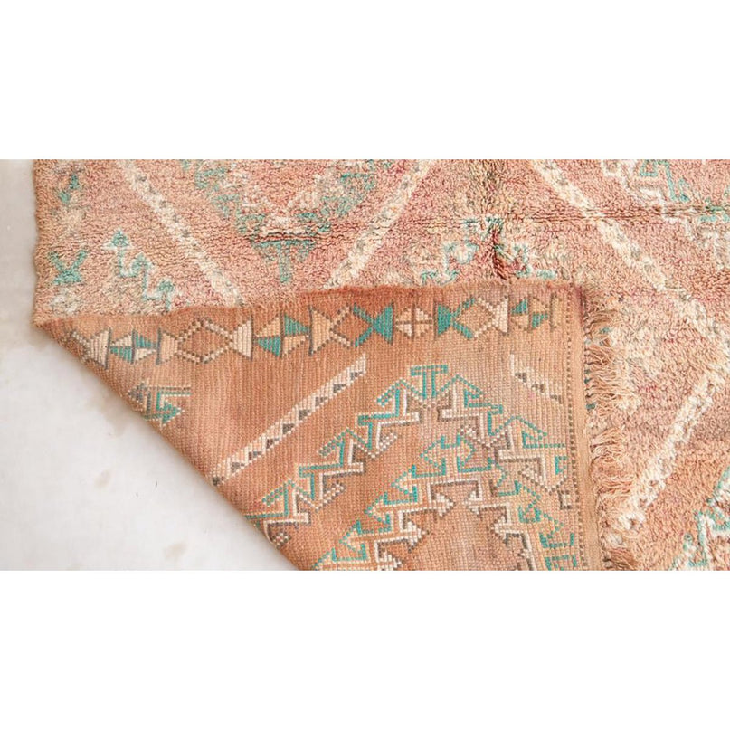 Zuiver wollen Marokkaans Berber-tapijt 174 x 338 cm