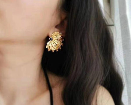 Vintage geïnspireerde Peacock Wings oorbellen