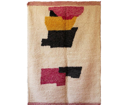 Zuiver wollen Marokkaans Berber-tapijt 167 x 247 cm