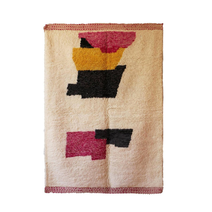 Zuiver wollen Marokkaans Berber-tapijt 167 x 247 cm