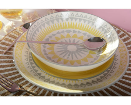 Yellow Hollow Plate - Coachella
