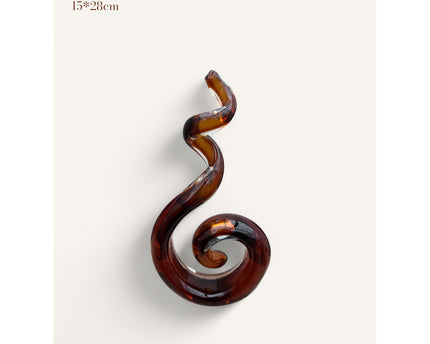 Kaki Glass Art Musical Note