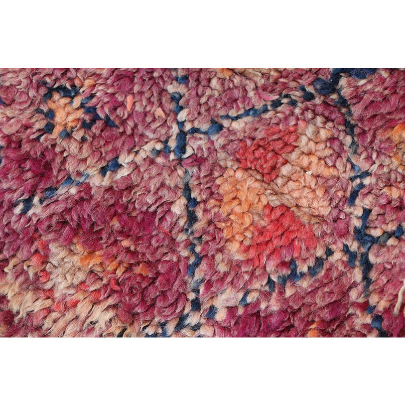 Zuiver wollen Marokkaans Berber-tapijt 186 x 367 cm