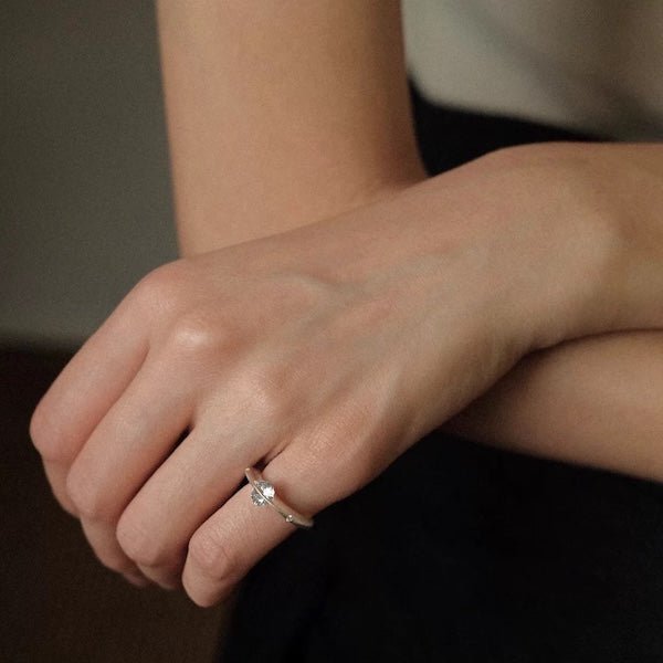 Uniek ontwerp twinkled star ringen