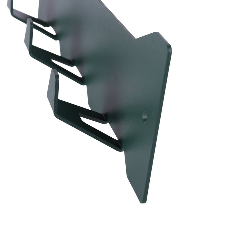 Gorillz Triangle Three Industriële Wandkapstok 3 Kapstokhaken -Groen