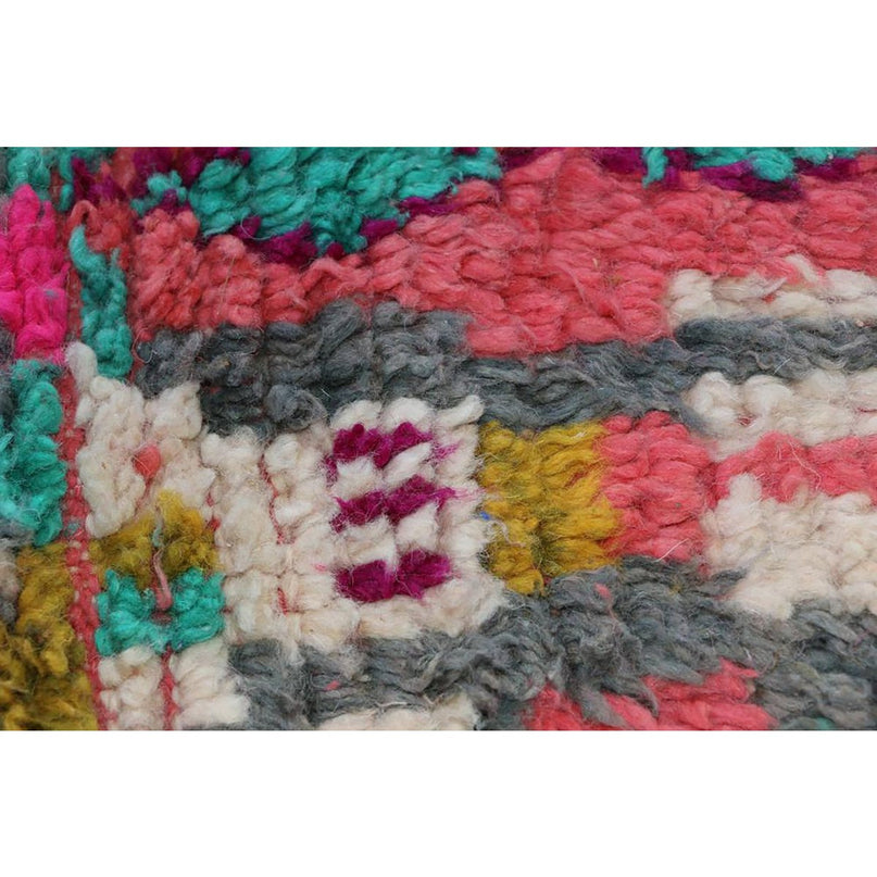 Zuiver wollen Marokkaans Berber-tapijt 139 x 247 cm